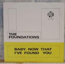 Tumnagel för auktion "FOUNDATIONS :: BABY ,NOW THAT I`VE FOUND YOU  (7``) SWE Press"