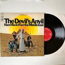 Tumnagel för auktion "The Devil's Anvil – Hard Rock From The Middle East LP RE 1967"