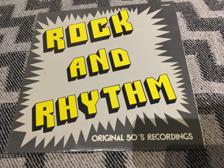 Tumnagel för auktion "VARIOUS ARTISTS-ROCK AND RHYTHM WHITE LABEL 8801 GREAT LP"