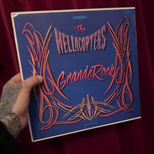 Tumnagel för auktion "The Hellacopters - Grande Rock US press 1999 SUB POP action rock"