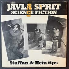 Tumnagel för auktion "STAFFAN & HETA TIPS - JÄVLA SPRIT. VINYL 7" SINGEL SVERIGE -80. SVENSK ROCK"