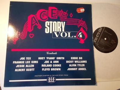 Tumnagel för auktion "V/A ACE STORY - Volume 4, LP Ace UK 1984 Rhythm & Blues"