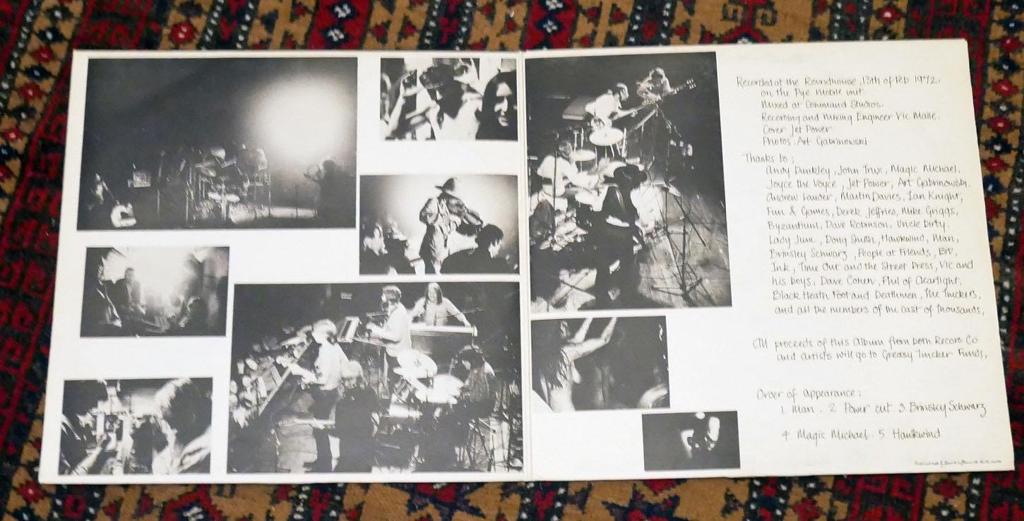 GREASY TRUCKERS PARTY 2 LP Hawkwind MAN Byzantium 1972 Vinylkoll