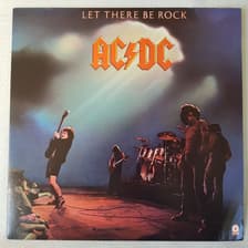 Tumnagel för auktion "LP AC/DC - Let there be Rock - 1977 - ATCO SD 36- 151 US.Press TOPPSKICK!"