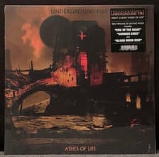 Tumnagel för auktion "Underground:Fire – Ashes Of Life RARE Goth Rock LP 2020 Still Sealed"