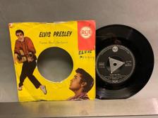 Tumnagel för auktion "7" Elvis Presley - Stuck On You Ger Press !!!!!"