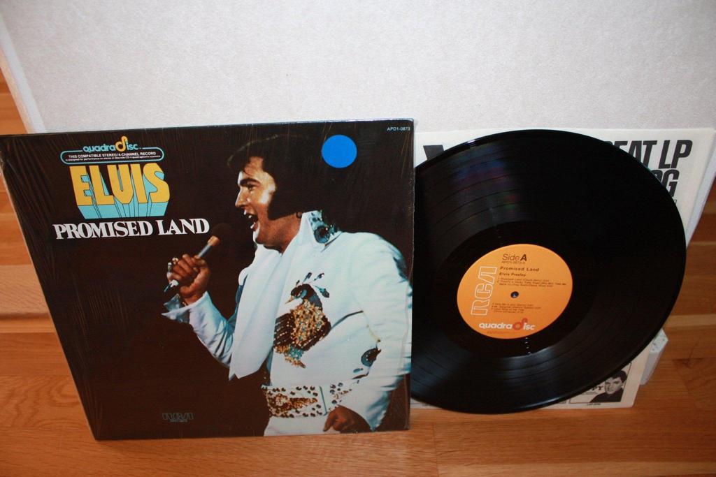 Elvis Presley Promised Land Quadradisc Rare M Vinylkoll