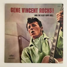 Tumnagel för auktion "Gene Vincent - Gene Vincent Rocks! LP | Elvis Presley | Rock N Roll"