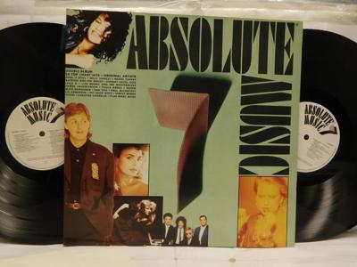 Tumnagel för auktion "ABSOLUTE MUSIC - 7 - V/A - 2-LP"