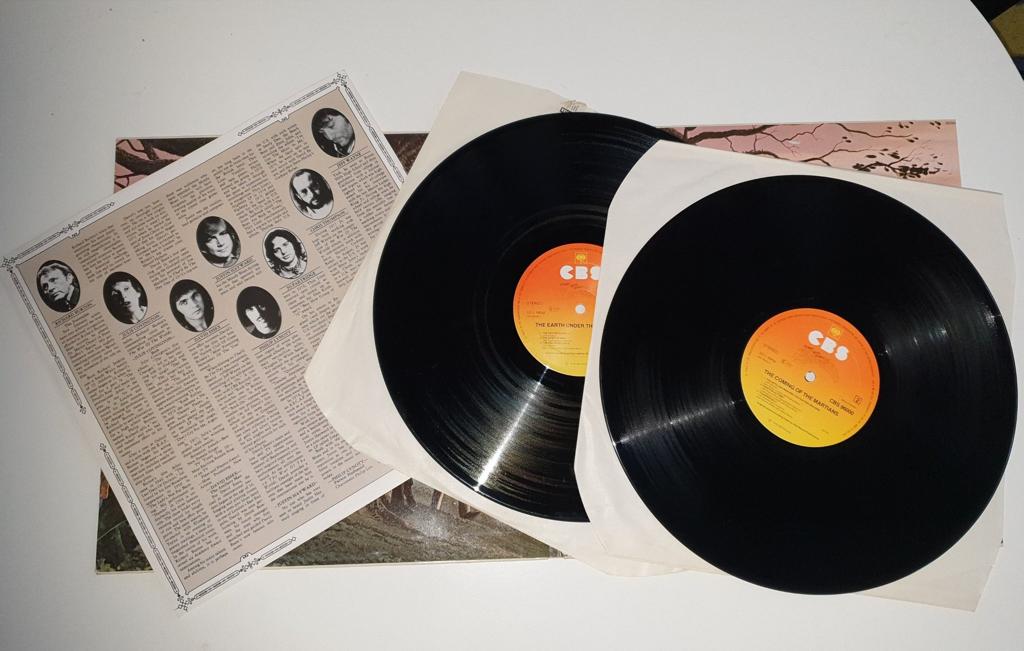 Jeff Waynes Musical version of The War of The Worlds Vinylkoll