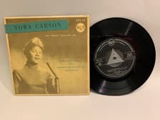 Tumnagel för auktion "EP Towa Carson - Rock And Roll Vals Swe Orig-56 !!!!!"