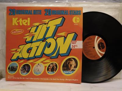 Tumnagel för auktion "HIT ACTION - V/A - K-TEL"