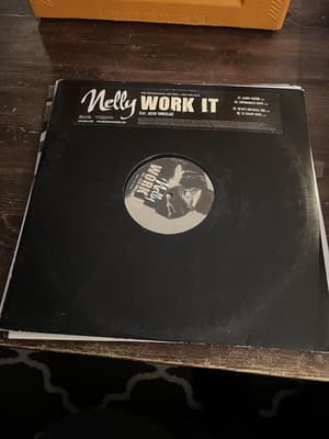 Tumnagel för auktion "Nelly Feat. Justin Timberlake - Work It (Universal Records 2003 PROMO) 12""