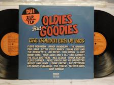 Tumnagel för auktion "OLDIES BUT GOODIES - THE GOLDEN ERA OF HITS - V/A - 2-LP"