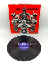 Tumnagel för auktion "LP - The Rolling Stones "rock n rolling stones" (nm/nm)"