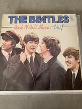 Tumnagel för auktion "LP The Beatles - Rock n roll music Vol 1"