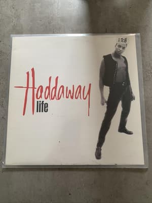 Tumnagel för auktion "12" Haddaway - Life , 1993, TOC"