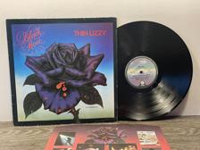 Tumnagel för auktion "Thin Lizzy - Black Rose (A Rock Legend) ORIGINALINNER!"