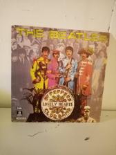 Tumnagel för auktion "The Beatles - Sgt. Pepper's Lonely Hearts Club Band - Singel 7""