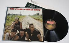 Tumnagel för auktion "THE CLASH – COMBAT ROCK – PUNK – 1982"