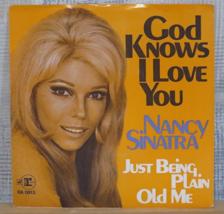 Tumnagel för auktion "NANCY SINATRA :: GOD KNOWS I LOVE YOU  (7``) GER Press"