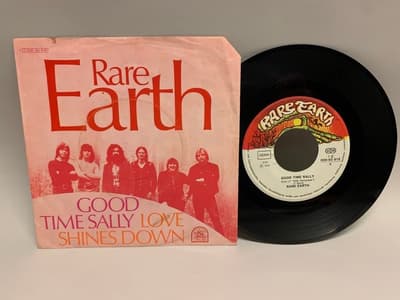 Tumnagel för auktion "7" Rare Earth - Good Time Sally Ger Orig-72 !!!!!"