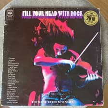 Tumnagel för auktion "FILL YOUR HEAD WITH ROCK - Dubbel LP"