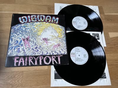 Tumnagel för auktion "Wigwam - Fairyport | Finland 1976 | Love Records"
