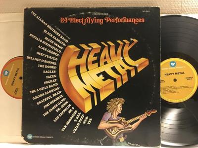 Tumnagel för auktion "HEAVY METAL - V/A - 2-LP"
