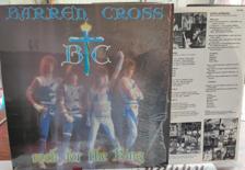 Tumnagel för auktion "Barren Cross  : Rock for the king LP 1986 , stryper , Leviticus , Jerusalem"