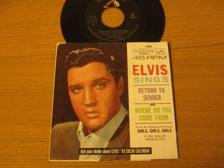 Tumnagel för auktion "ELVIS singel "Return To Sender / Where Du You Come From" 1962 USA press"