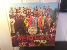 Tumnagel för auktion "The Beatles – Sgt. Pepper's Lonely Hearts Club Band  "