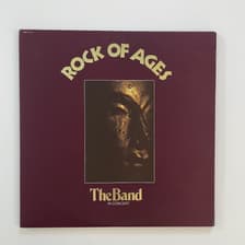 Tumnagel för auktion "THE BAND Rock Of Ages 1972 Dubbel-LP MINT! Robbie Robertson BOB DYLAN"