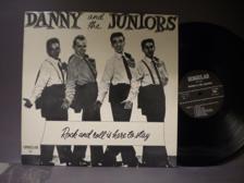 Tumnagel för auktion "DANNY & THE JUNIORS - ROCK AND ROLL IS HERE TO STAY"