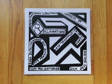 Tumnagel för auktion "Reklamation – Namnlös EP, 7" (Re-Ken Records Ken Rock 2014) röd vinyl"