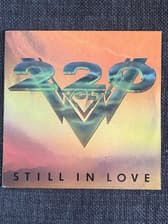 Tumnagel för auktion "220 VOLT Still in love / Criminal 1989 Svensk heavy metal"