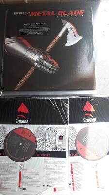 Tumnagel för auktion "V / A - Metal Blade Vol II DLP 1987 - OBS - LÄS iNFO NEDAN"