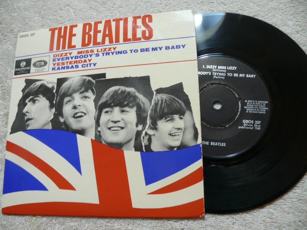 Beatles Dizzy Miss Lizzy Ep 1 Vinylkoll