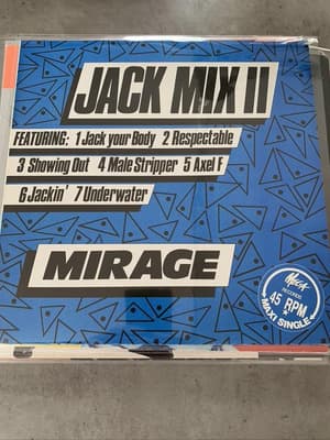 Tumnagel för auktion "12" Mirage - Jack mix II, 1987"