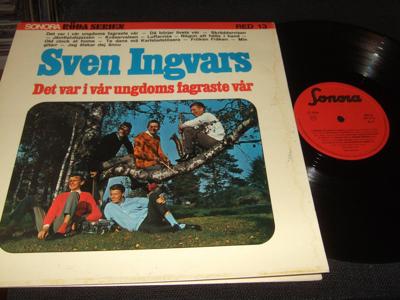 Tumnagel för auktion "LP - SVEN INGVARS. Det var i vår ungdoms fagraste vår. 1967"
