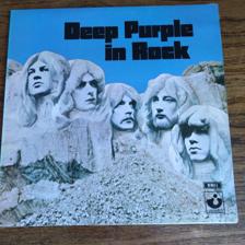 Tumnagel för auktion "Deep Purple - Deep Purple in rock UK -70 VG+/VG++"