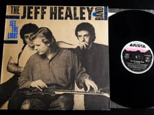 Tumnagel för auktion "The Jeff Healey Band - See The Light LP UK & Europe-1988 Org-Inner / Blues-Rock"