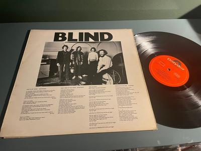 Tumnagel för auktion "BLIND FAITH blind faith UK PRESS BLUES ROCK POLYDOR SVART VITA OMSLAGET 1969 LP"