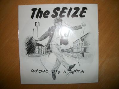 Tumnagel för auktion "the Seize 7" EP; UK kbd punk diy powerpop; privat: "Dancing Like A Dervish""
