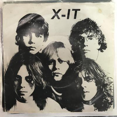 Tumnagel för auktion "X-IT Svaga Pojkar 45 '83 Powerpop Punk "