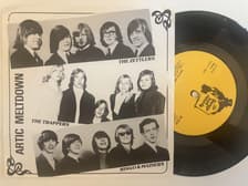 Tumnagel för auktion "V/A 'The Zettlers, The Trappers, Ringo & Mainers' 7" (Garageland, 1986) RARE!"