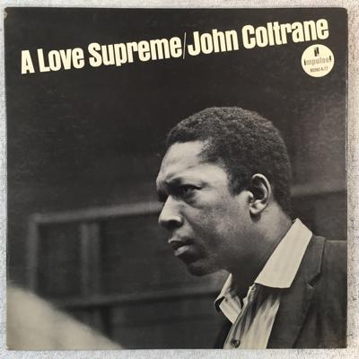 Tumnagel för auktion "JOHN COLTRANE a love supreme LP -65 US IMPULSE! A-77 orig ABC-PARAMOUNT rare!!"