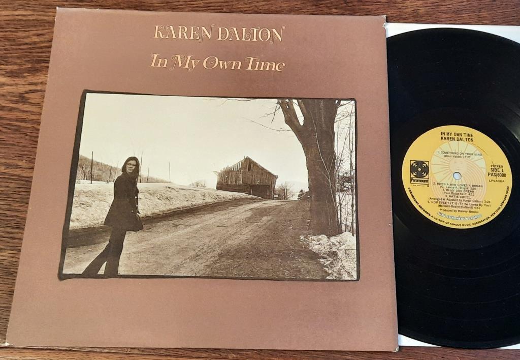 Karen Dalton In My Own Time Vinyl KAREN DALTON "In My Own Time" LP 1971 MINT- - Vinylkoll