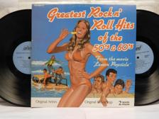 Tumnagel för auktion "GREATEST ROCK N' ROLL HITS OF THE 50'S & 60's - V/A - 2-LP"