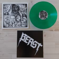 Tumnagel för auktion "Beast - Dead or Alive (gaphals, action rock hard rock hårdrock metal)"